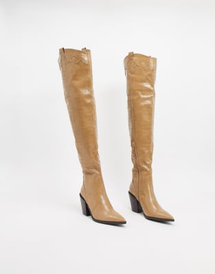 truffle collection thigh high boots