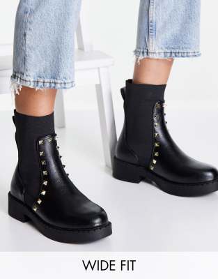 truffle collection wide fit boots