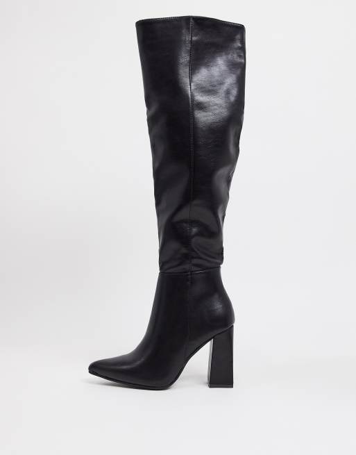 Bottes noires online pointues