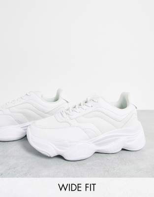 wide fit chunky bubble sole