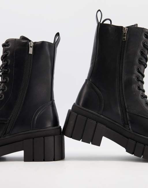 Asos lace outlet up ankle boots