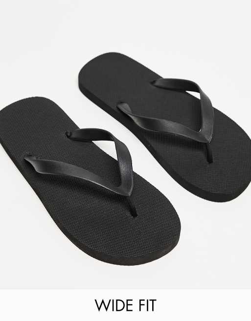 Women's Flip-Flops - 100 Black - Decathlon