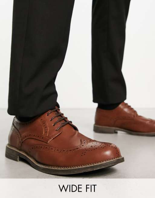 Asos store tan brogues