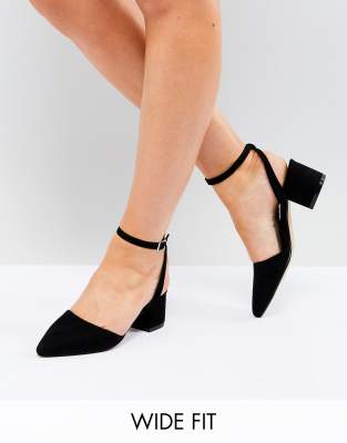 wide fit high heels asos