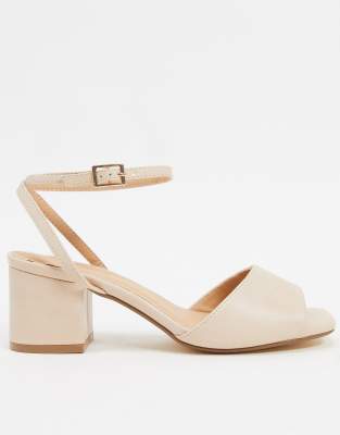mid block heel sandals wide fit