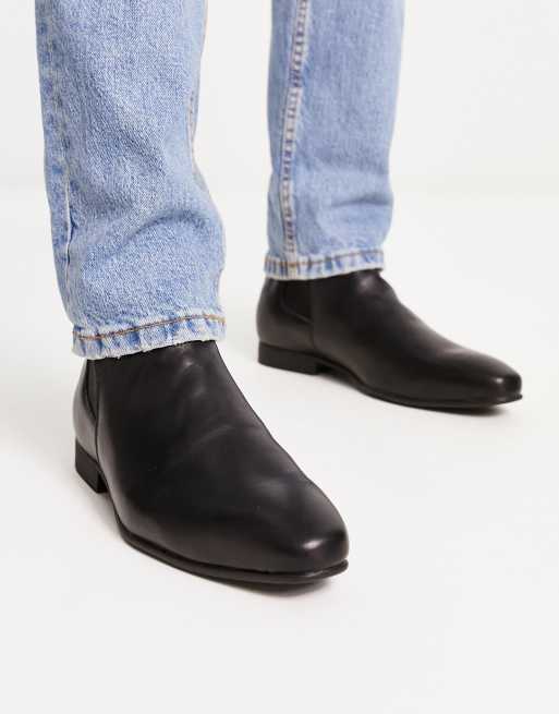 Mens smart hot sale chelsea boots