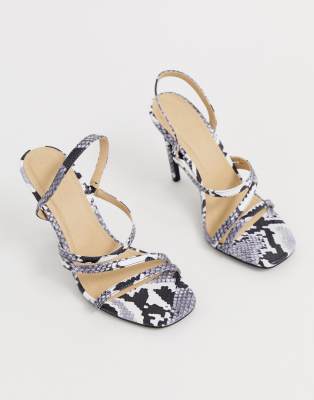 asos snakeskin sandals