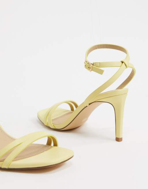 Lemon store yellow sandals