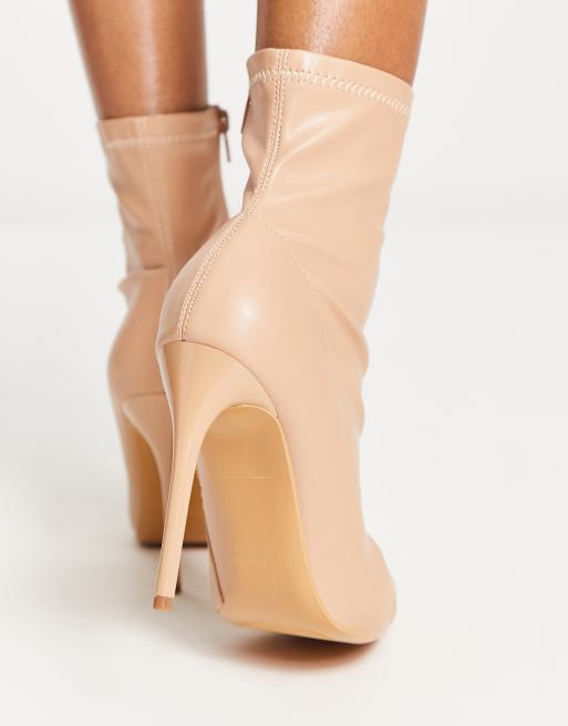 Nude sock outlet heels