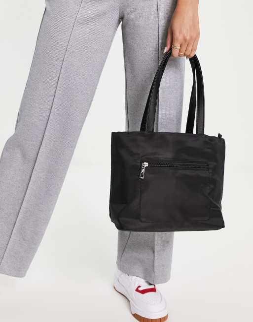 ASOS DESIGN – Lekka torba typu shopper bag z podwójnymi przegrodami