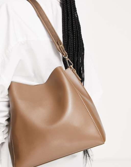 Truffle crossbody bag in brown ASOS