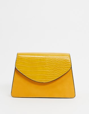 ochre cross body bag