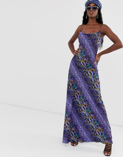 Python deals maxi dress