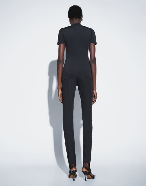 TTYA leggings med hög midja i svart, 4 av 5