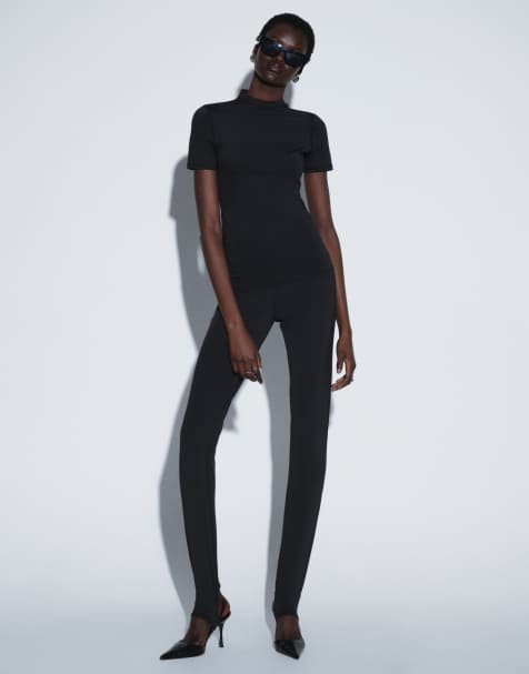 TTYA leggings taille haute noirs - view 1