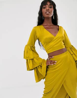 asos yellow top