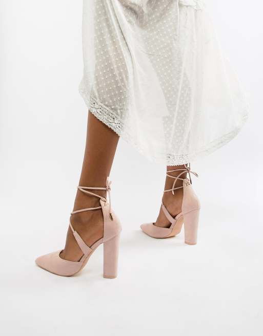 Туфли-лодочки с завязками Glamorous| ASOS