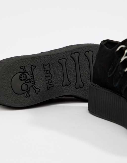 Black suede store viva mondo creepers