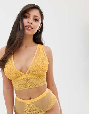 bralette yellow