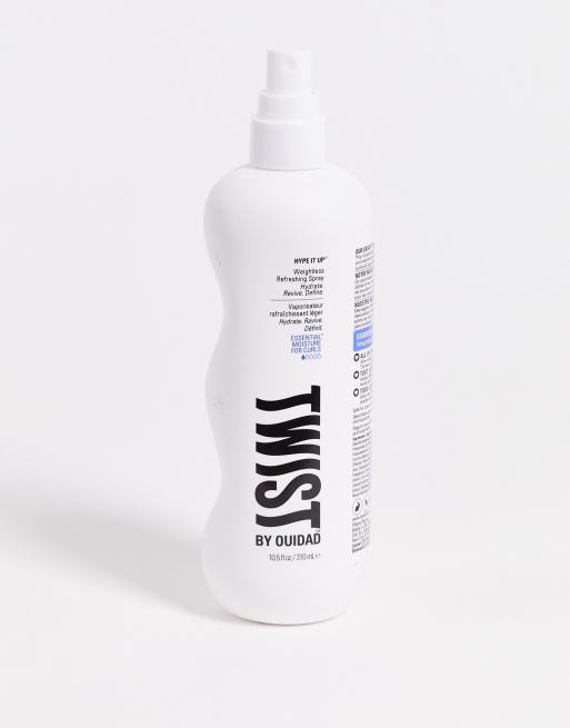 Stam Ziektecijfers schedel Twist By Ouidad - Hype It Up - Gewichtsloze verfrissende spray | ASOS