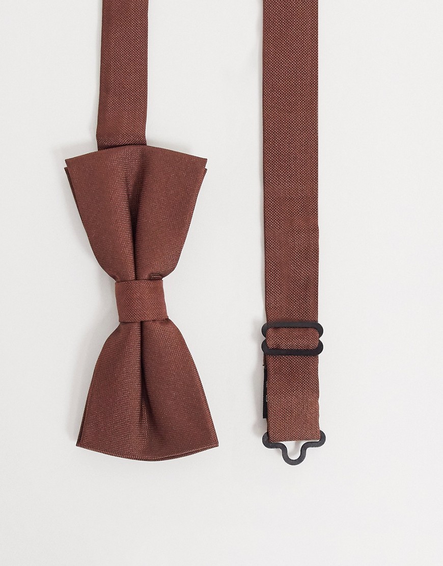 Twisted Tailor bow tie in brown