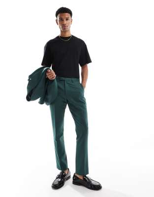 Twisted Tailor Buscot Skinny Suit Pants In Green