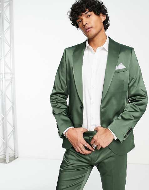 Twisted Tailor – Draco – Anzugjacke in Khaki - view 1