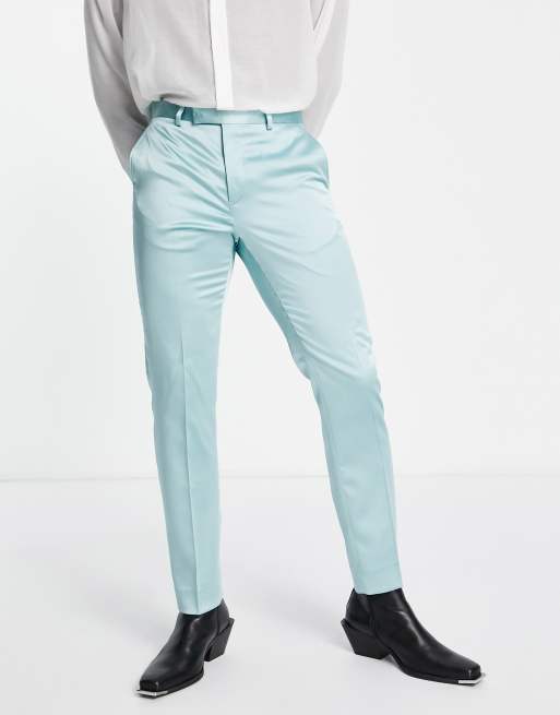 Twisted Tailor - Draco - Pantalon met rechte pasvorm in mintgroen