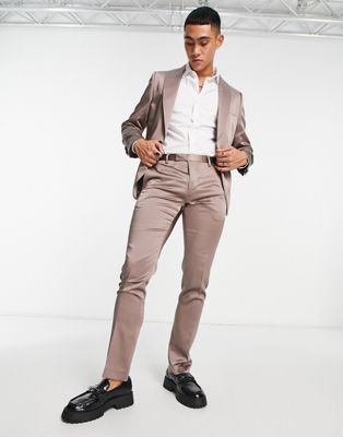 Twisted Tailor draco suit trousers in champagne