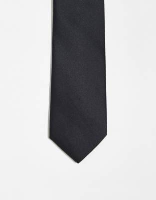 Twisted Tailor Draco tie in black - view 1