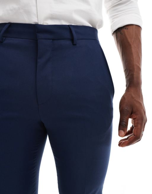 Twisted tailor Ellroy suit pants in navy - part of a set | ASOS
