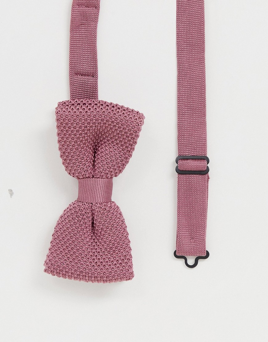 Twisted Tailor - Farfallino in maglia rosa