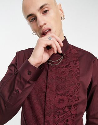 Twisted Tailor from shirt in red - ASOS Price Checker