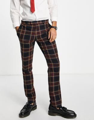 Lars Amadeus Karo-Hose Knöchellang – Business-Hose Für Herren | Elegant & Lässig Zugleich