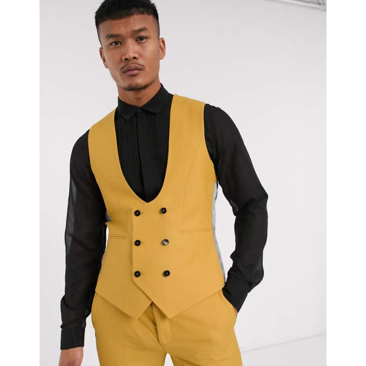 Cheap sales yellow waistcoat