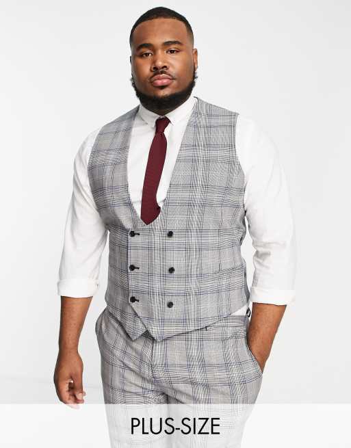 Grey scoop waistcoat best sale