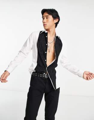 Twisted Tailor kerekes shirt in white  - ASOS Price Checker