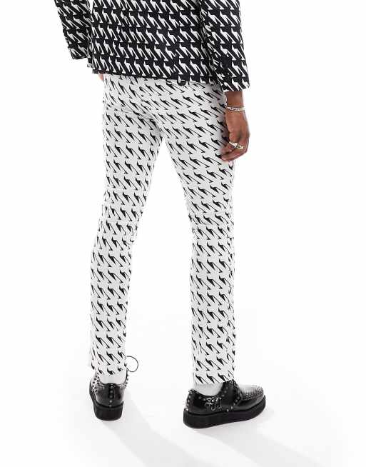 80% OFF Houndstooth Pants