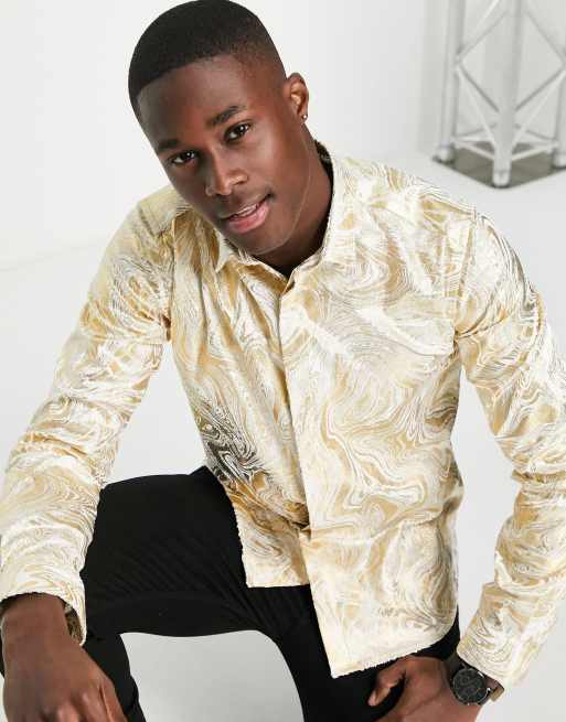 Camicia color clearance champagne