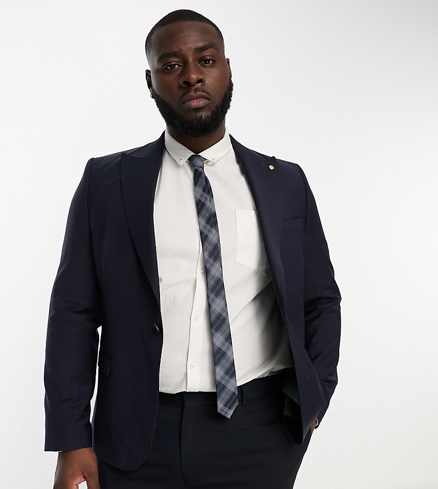 Twisted Tailor Buscot Suit Jacket In Navy