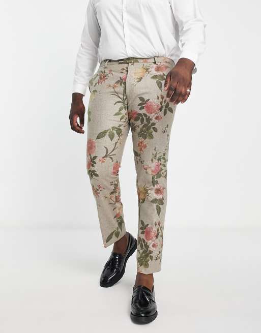 Asos mens best sale floral pants