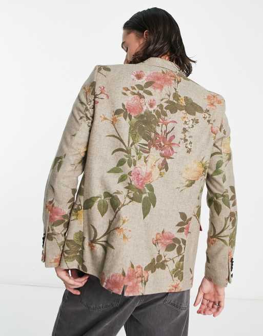 Mens clearance floral windbreaker