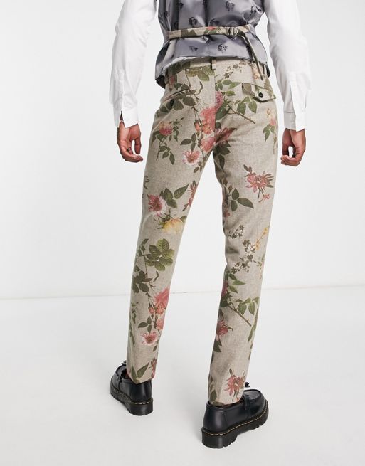 Flower Flock Pyjama Pants - Men - Ready-to-Wear