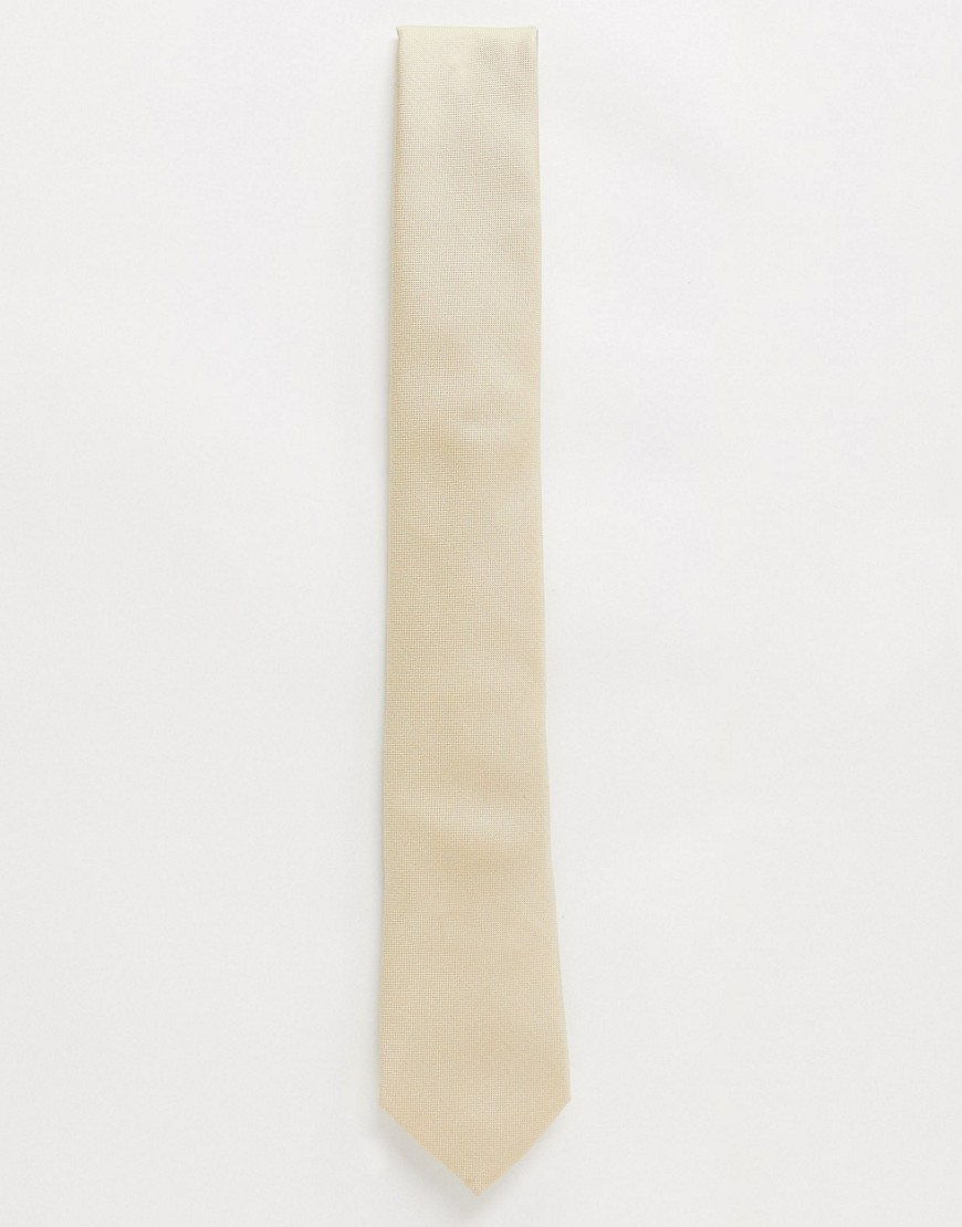 Twisted Tailor – Stenfärgad slips-Sandfärgad