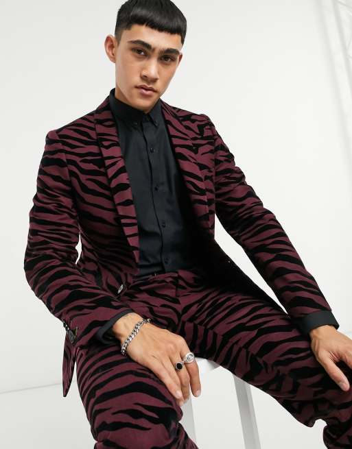 Tiger shop suit jacket