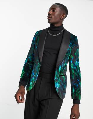 Feather deals suit jacket