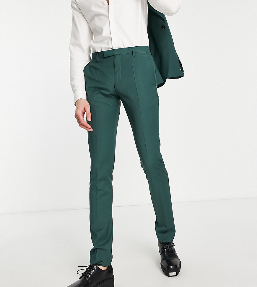 Twisted Tailor Tall Suit Pants In Forest Green | ModeSens
