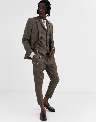 tapered formal trousers