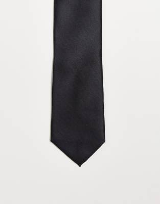 Twisted Tailor Tie In Black