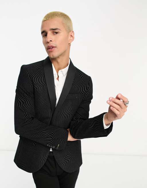 Twisted Tailor Torrance suit jacket in black